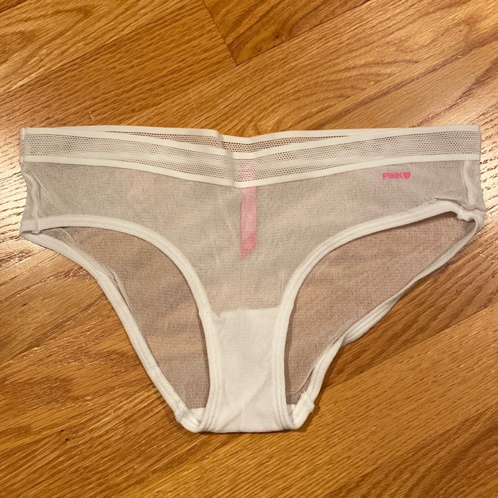 White sheer panty
